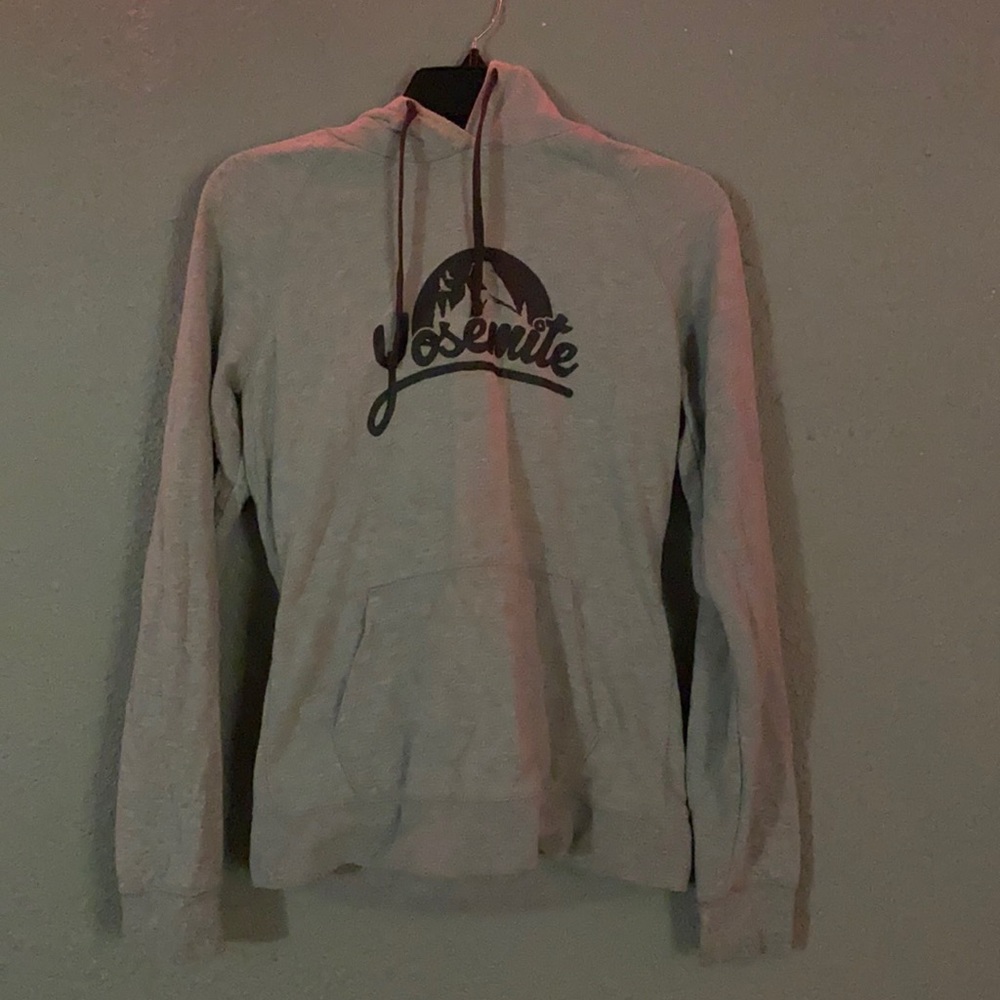 North Face Gray Yosemite Hoodie (Size M)